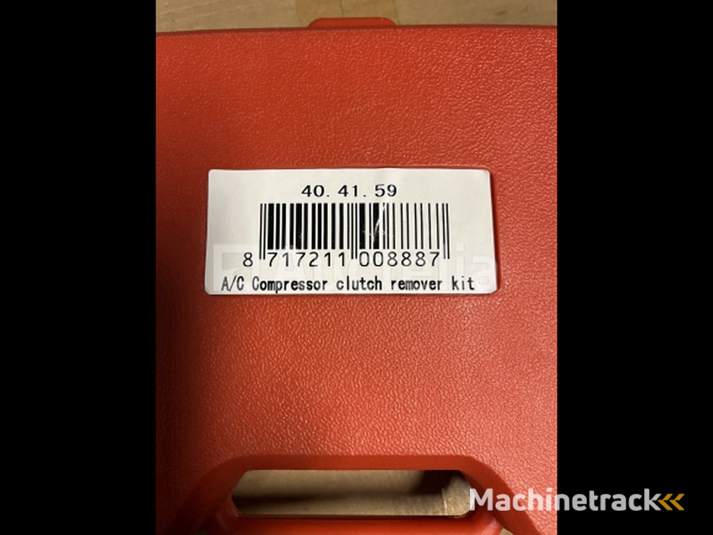 A/C compressor poelie verwijder installeer set