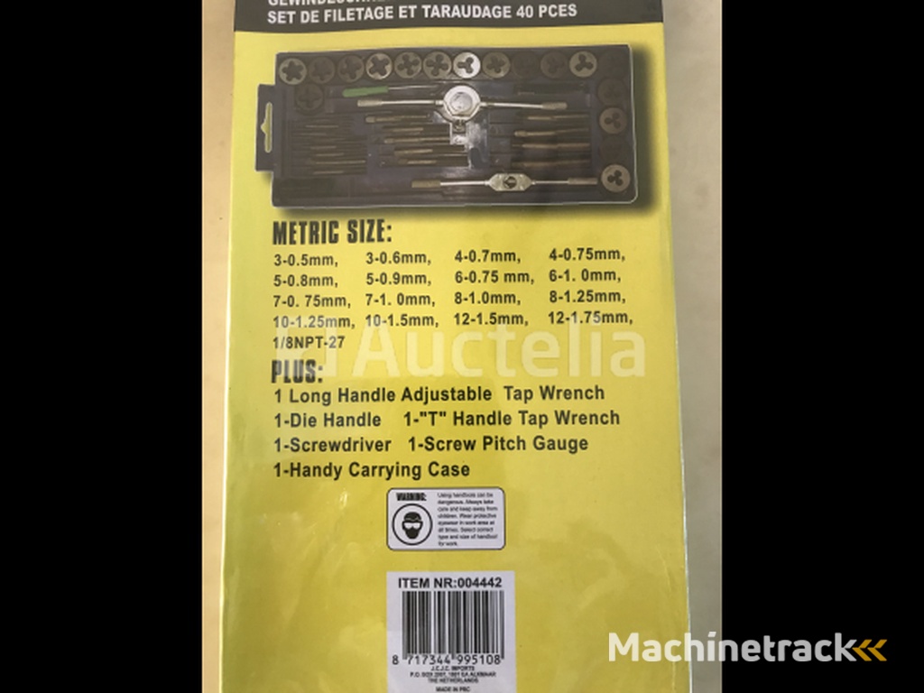 40 piece Tap and die set