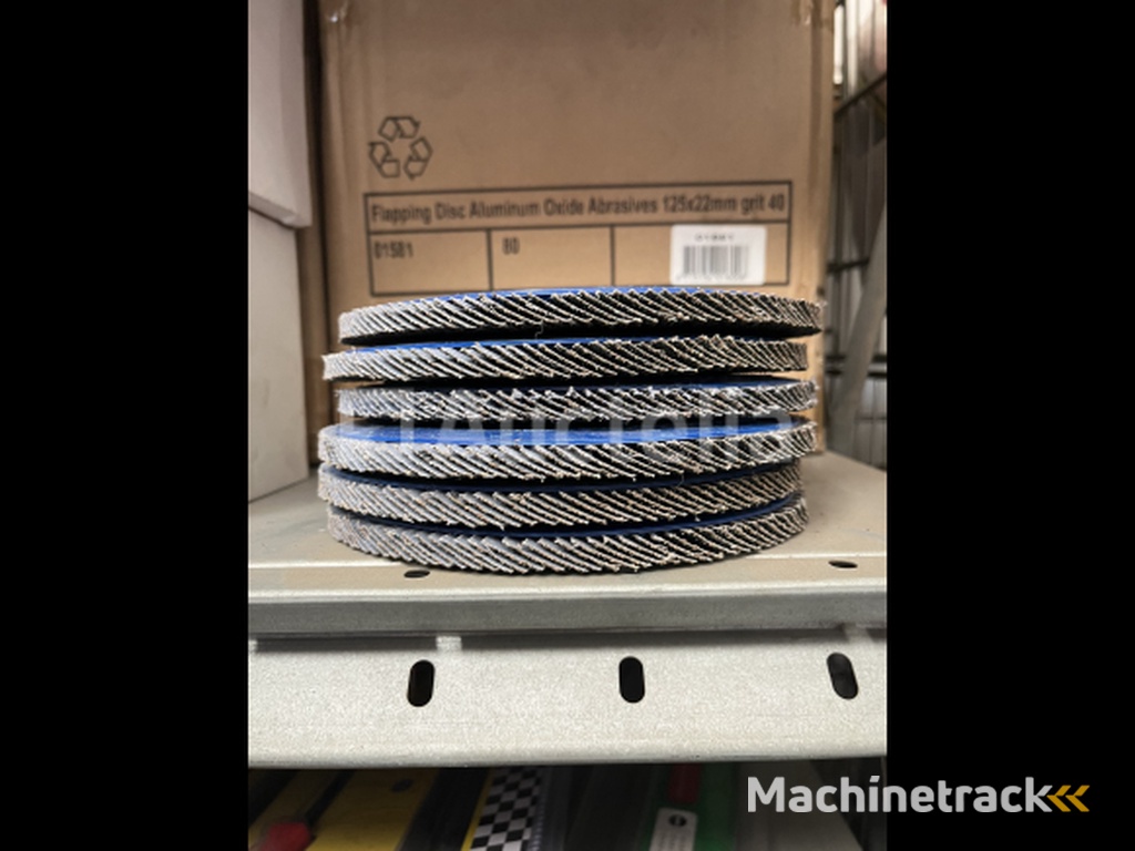 6 x zircon flap disc 180mm