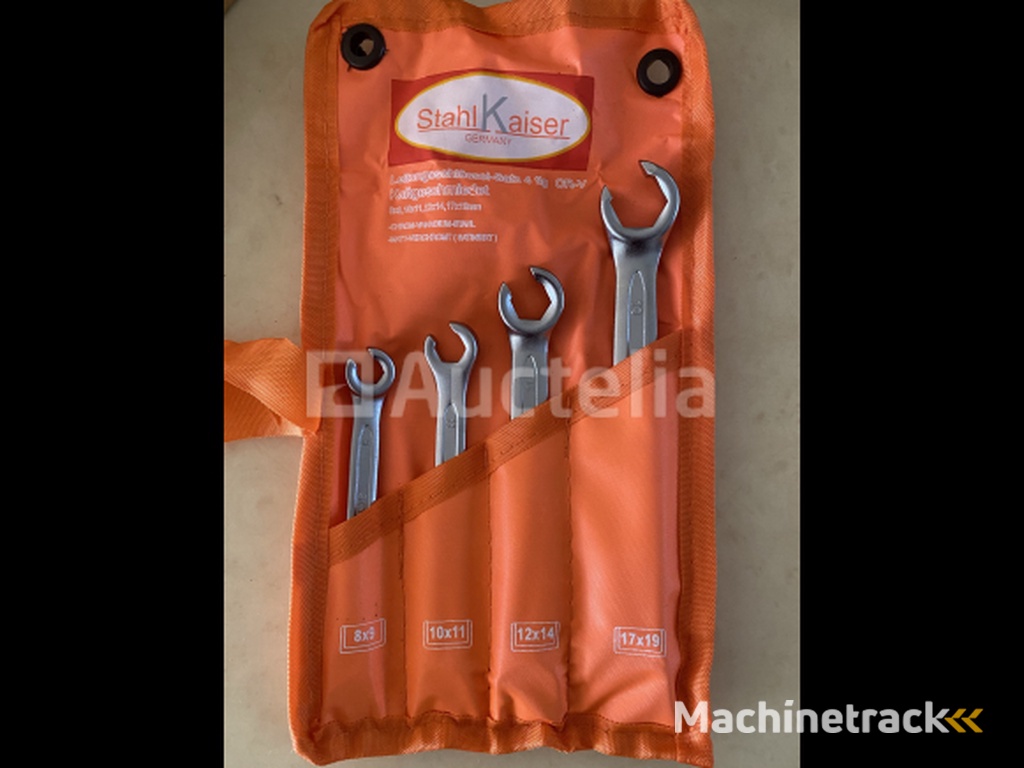 4 piece brake line wrench set 8-19mm