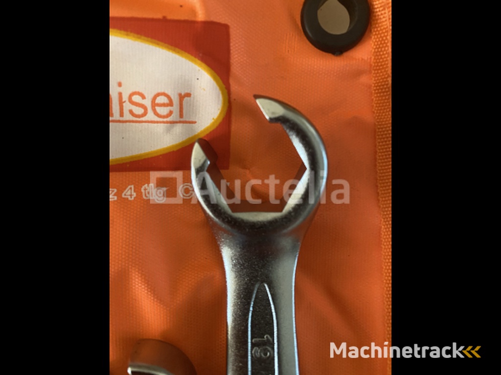 4 piece brake line wrench set 8-19mm