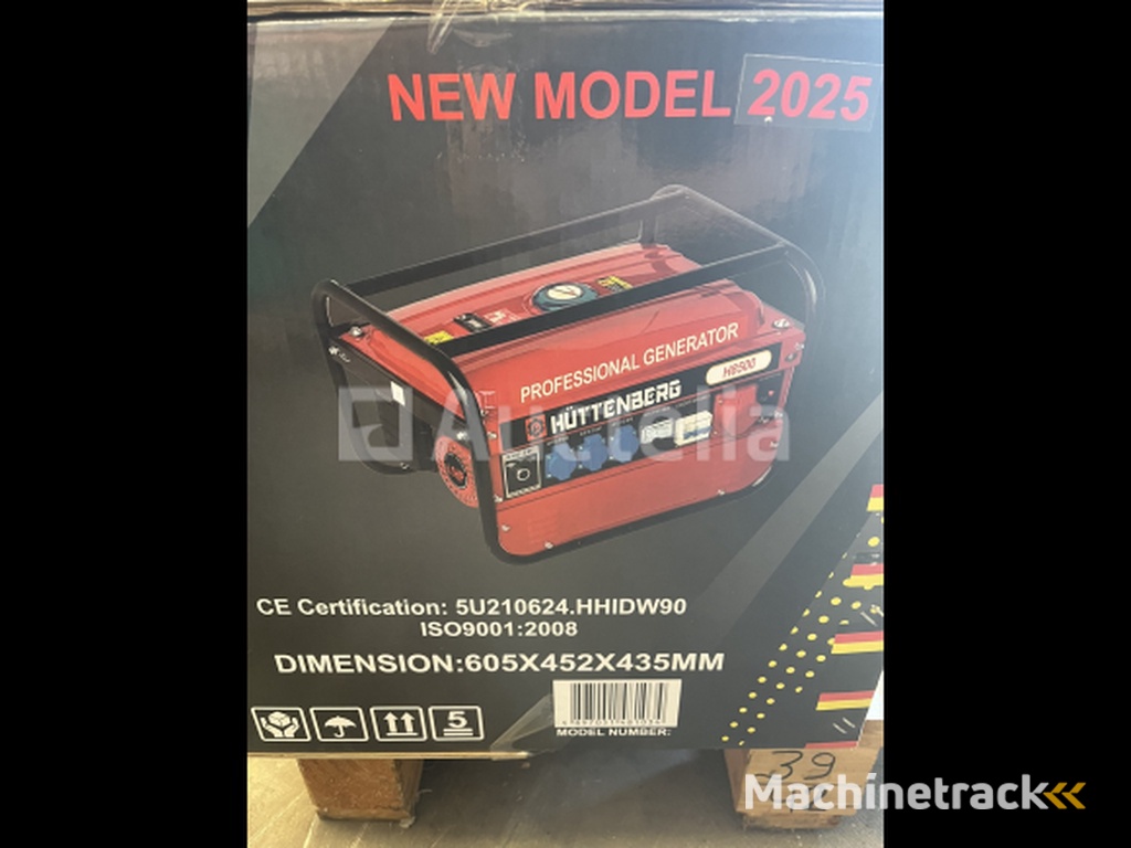 Stroomgenerator 4 takt met keystart