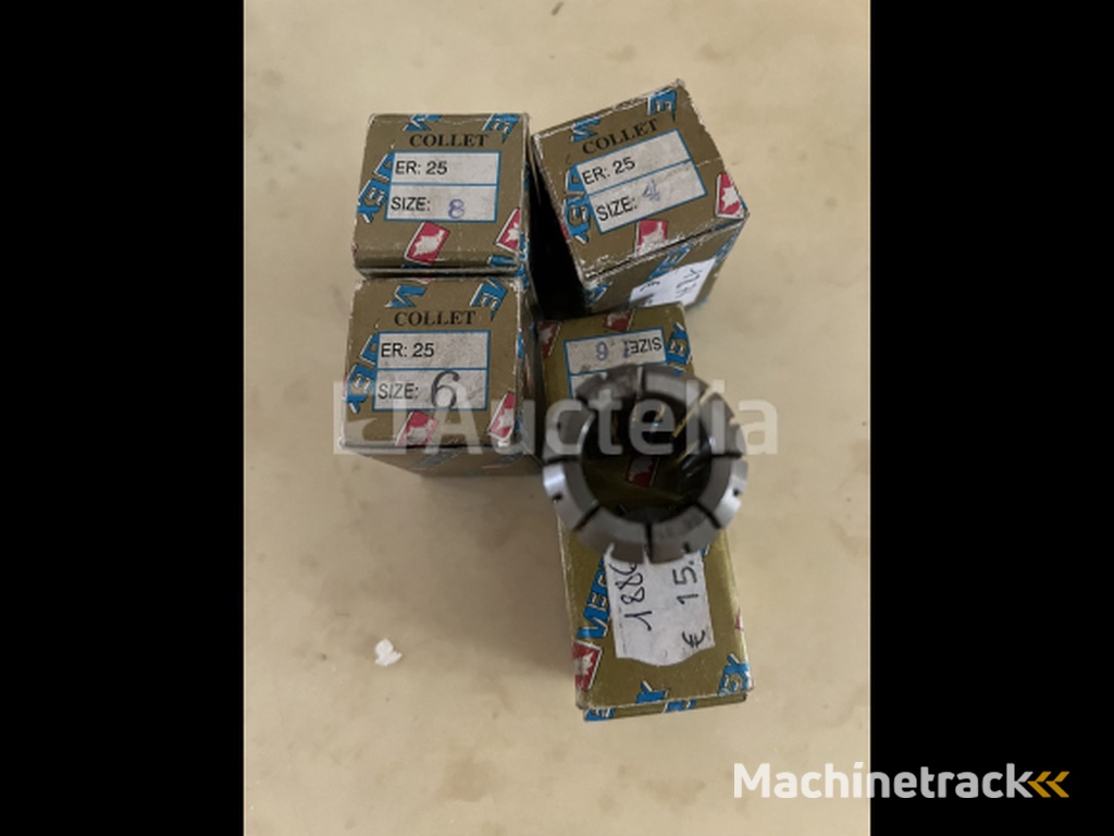 4 x spantang ER25 Vertex