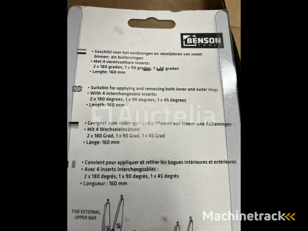 Circlip pliers with extra jaws