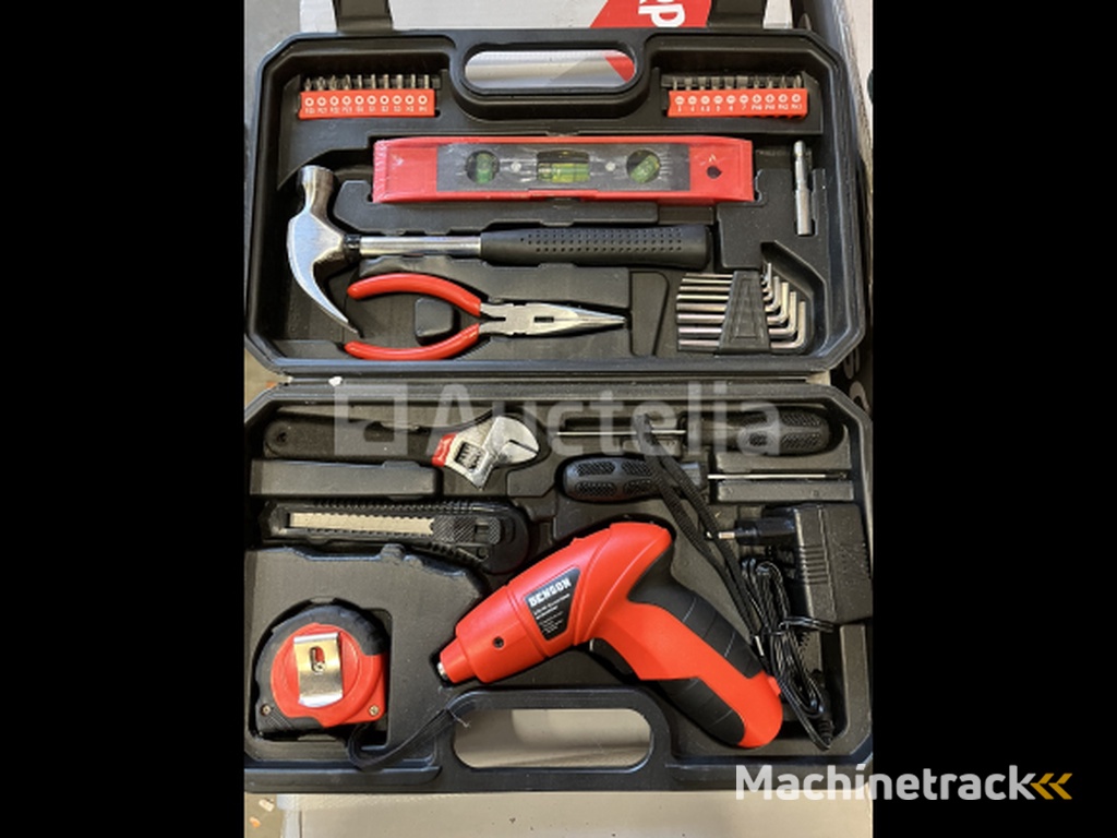 Tool set in case