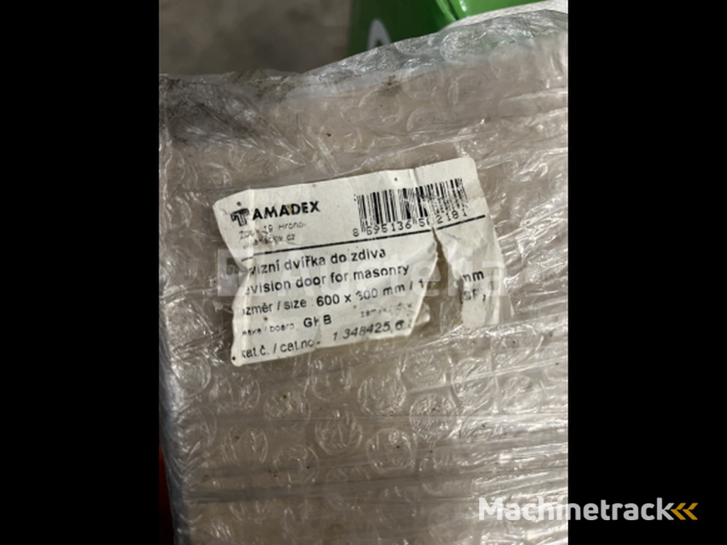 Inspectiedeur TAMADEX GKB US voor metselwerk 600 x 600 x 12,5 mm