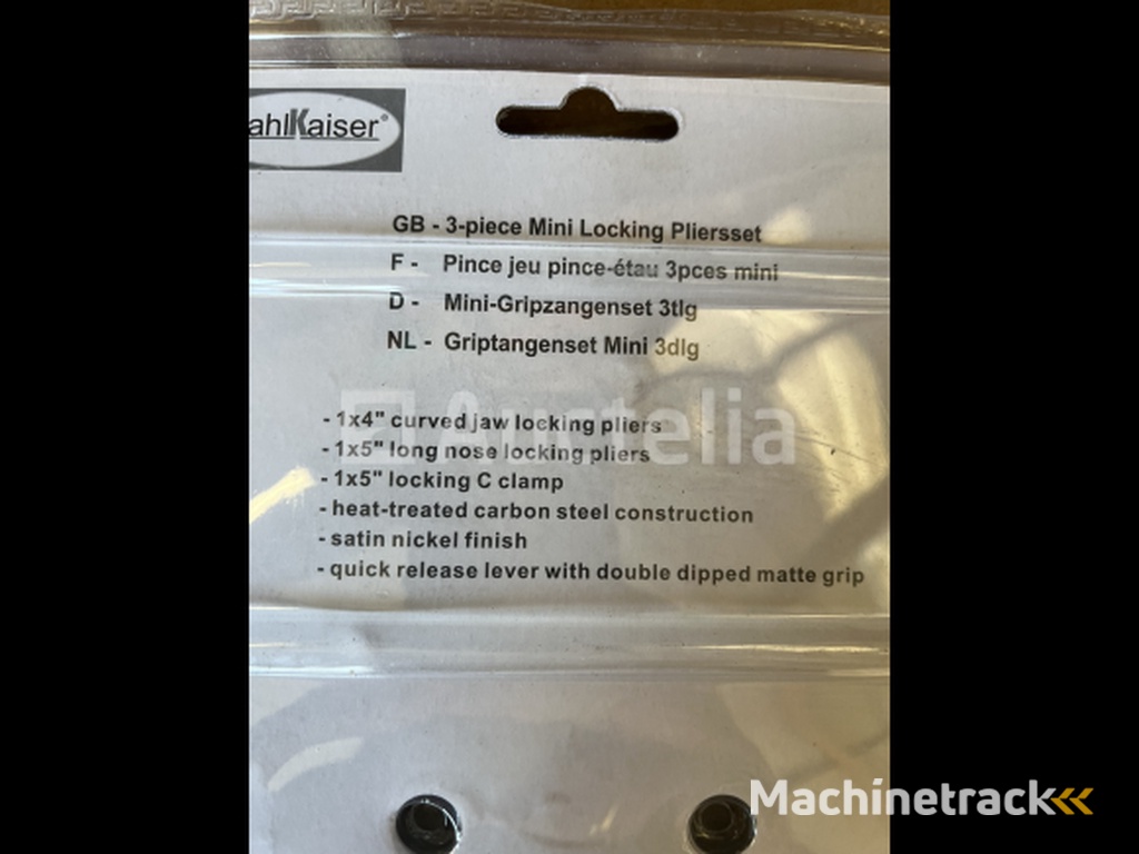 3 piece welding pliers set