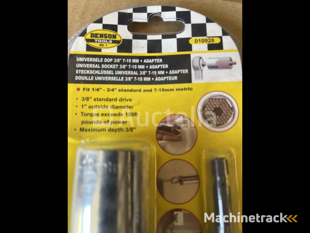 Universele dop 7-19mm