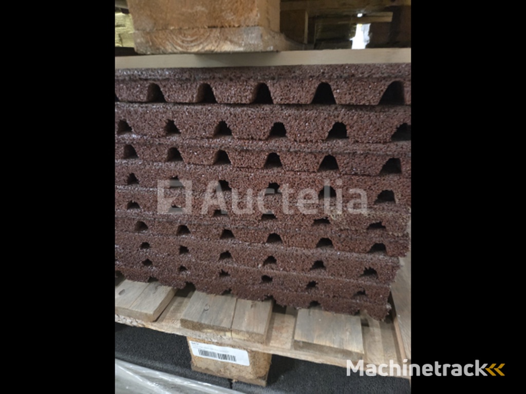 Rubber tegels (total 229 stuk)