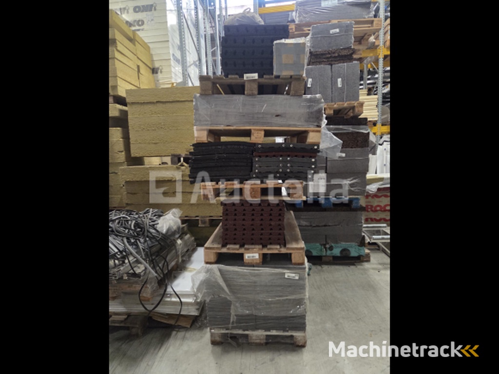 Rubber tegels (total 229 stuk)