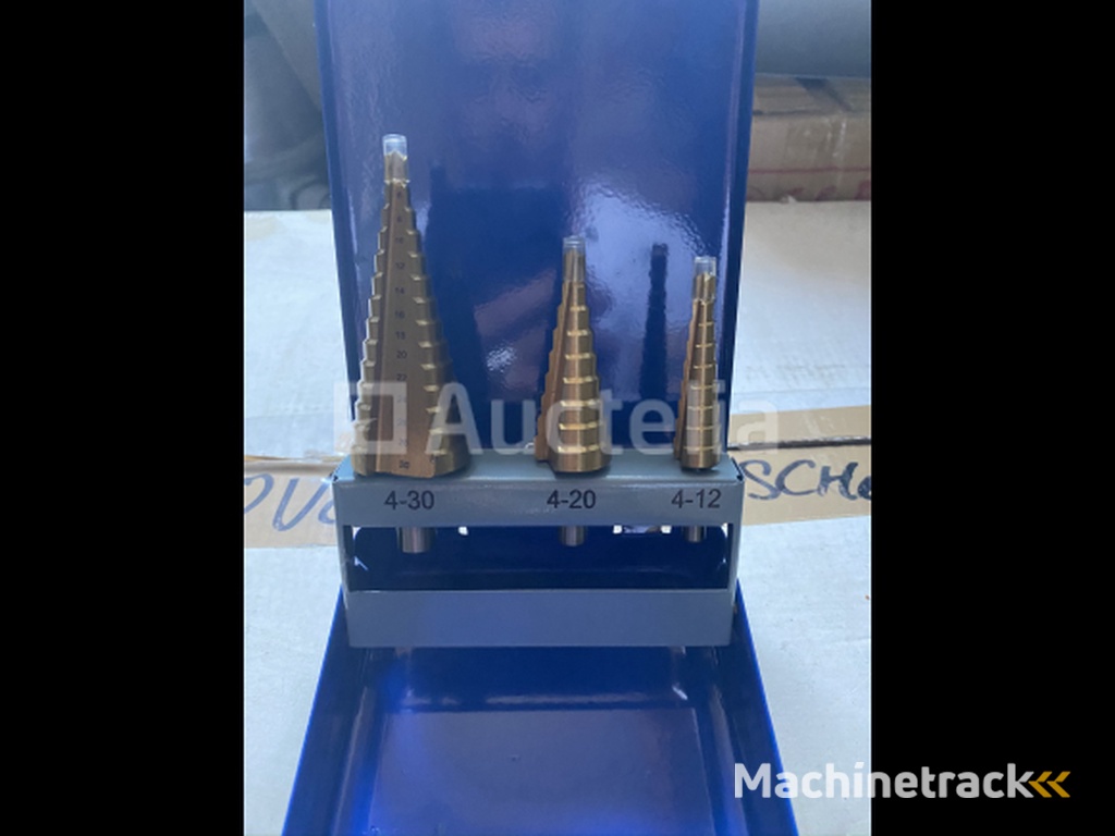 Step drill set Stanford 3 pieces