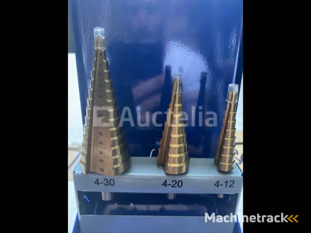 Step drill set Stanford 3 pieces