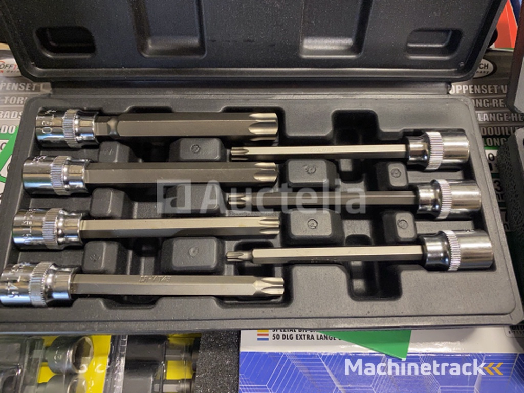 Socket set extended torx