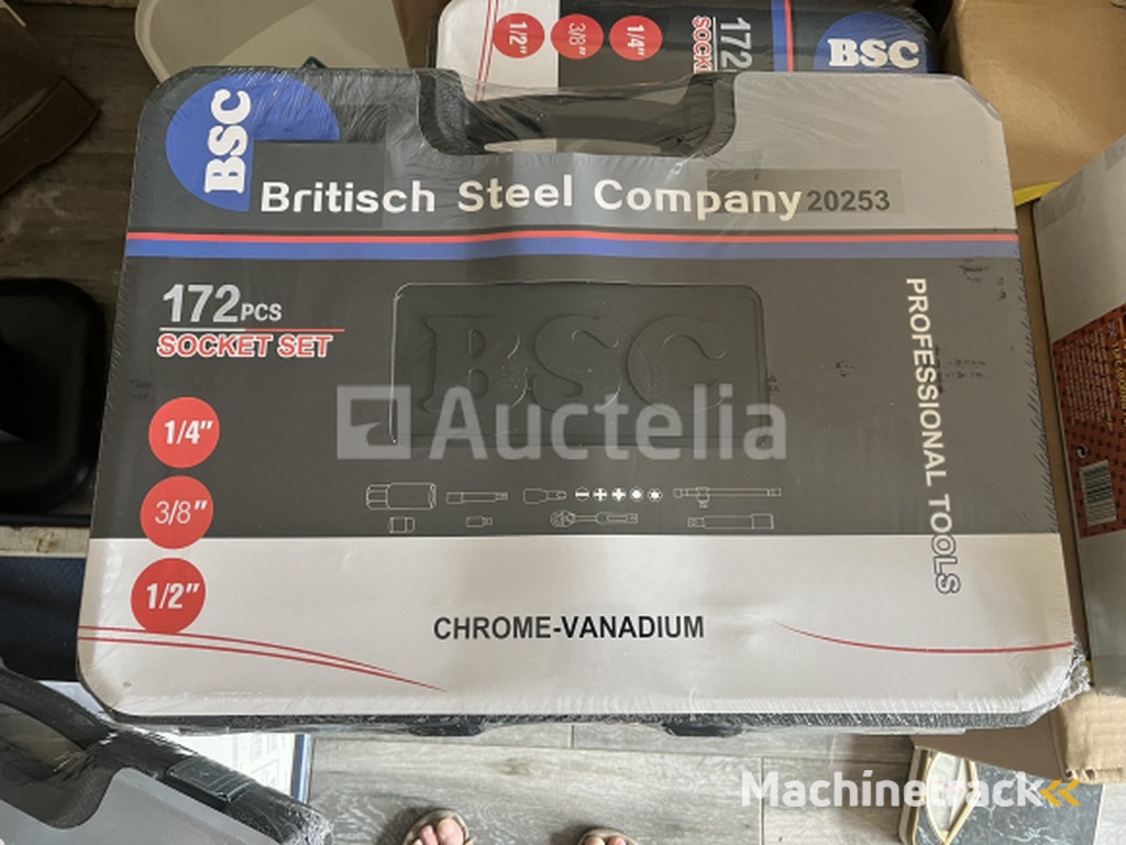 172 piece professional socket set