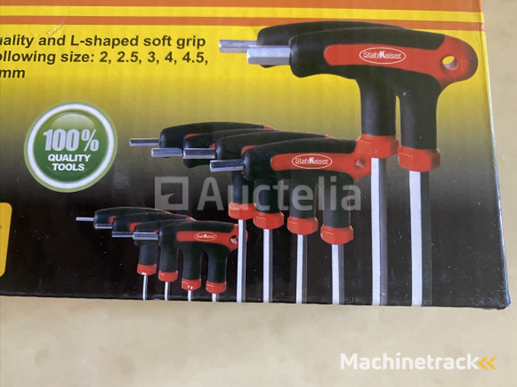 Allen ball head 10 pieces with rack