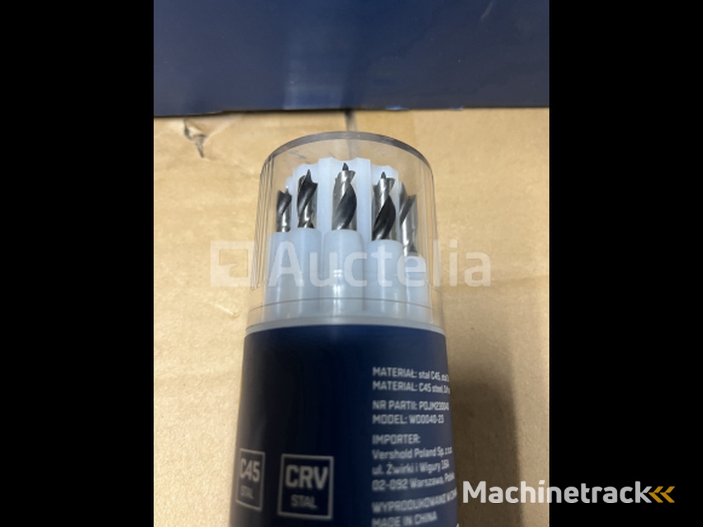 21 piece wood drill bits and bit set