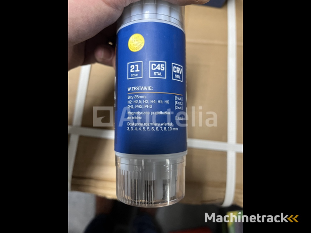 21 piece wood drill bits and bit set