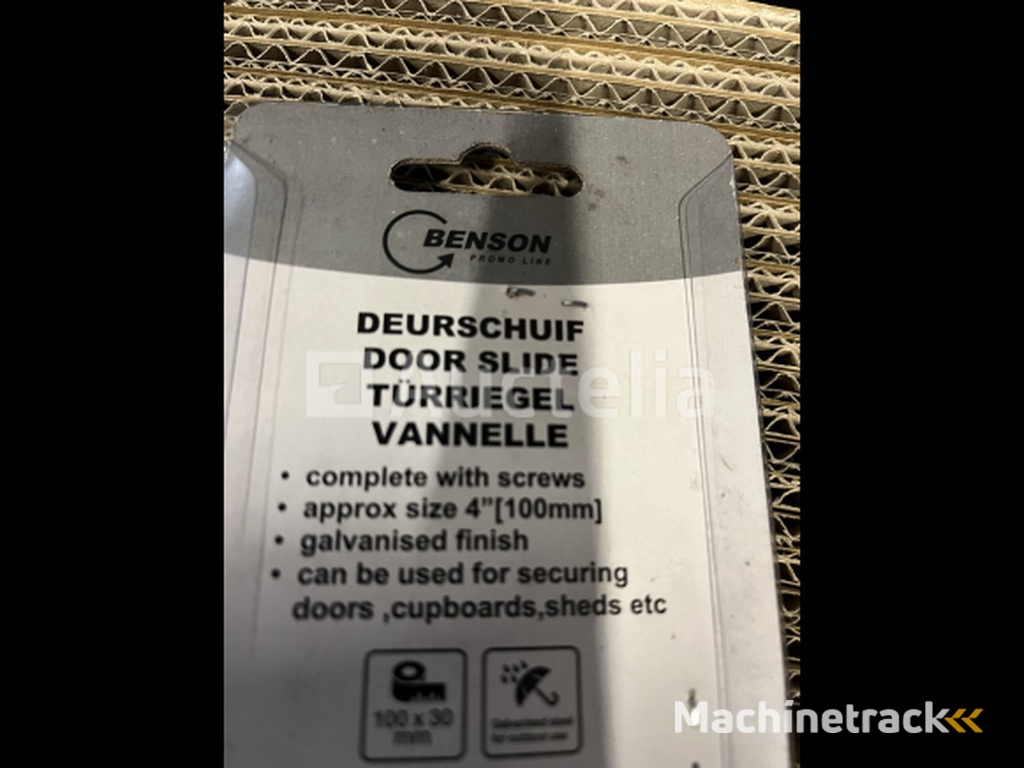 4 x deurschuif 125 mm