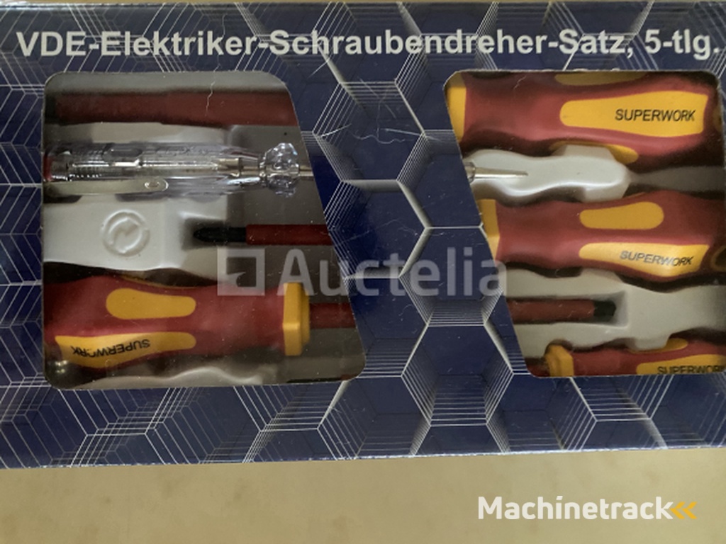 5 delige VDE schoevendraaier set