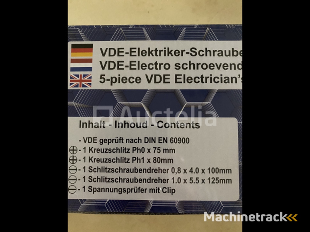 5 delige VDE schoevendraaier set