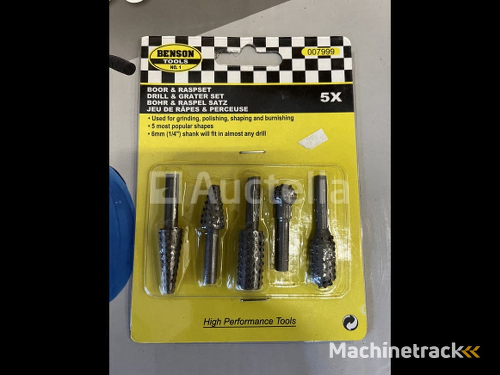 Boor en rasp set
