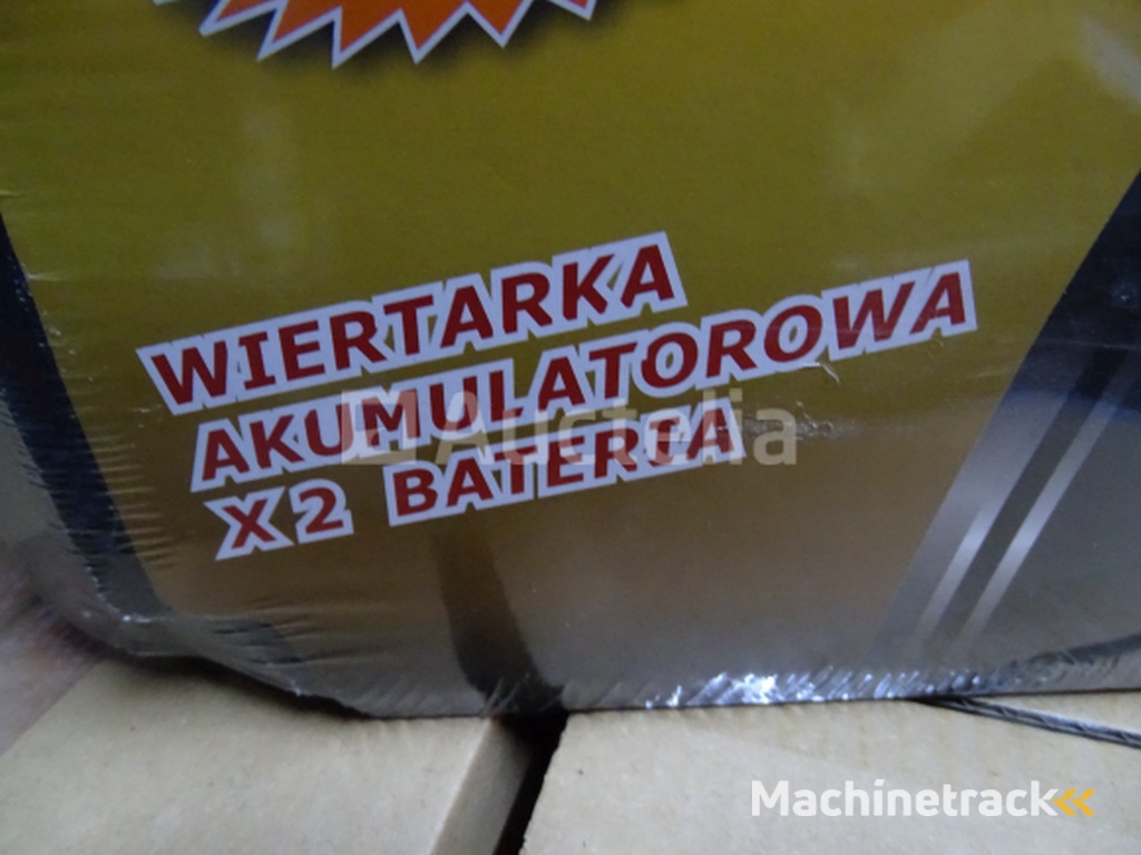 18V cordless screwdriver in its box BOXER SR-019