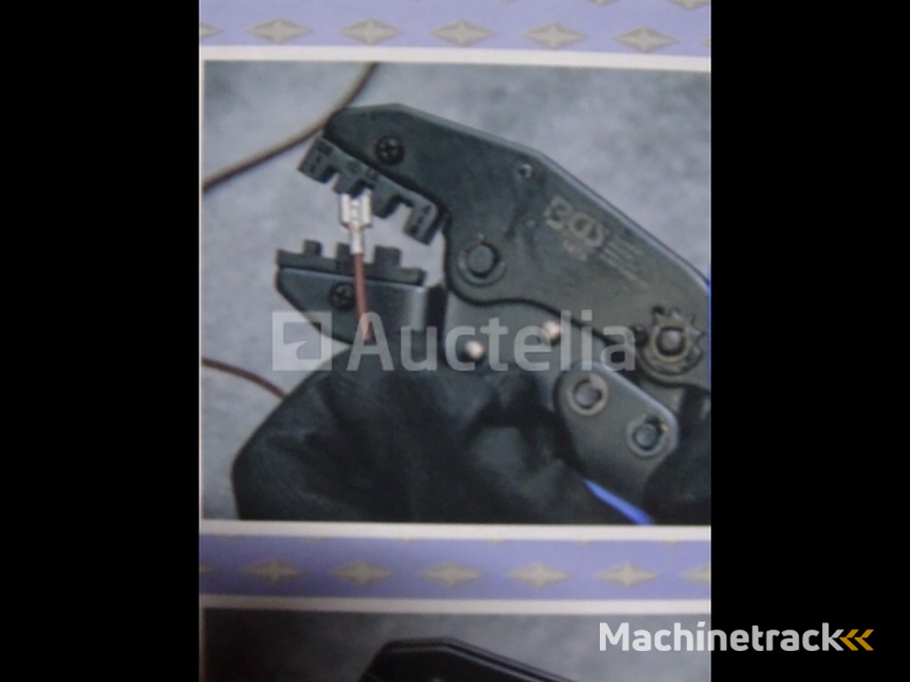 BGS 1419 Crimping Pliers, 2 PZ2 Cross Screwdrivers