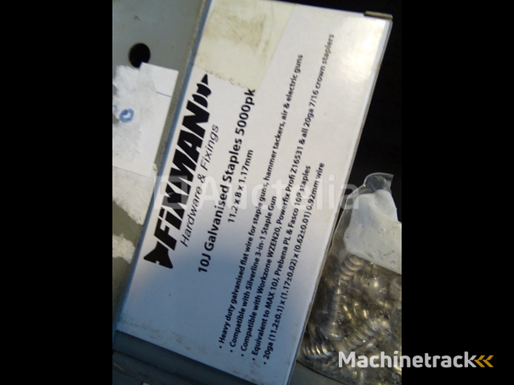 20,000 (+/-) Miscellaneous fasteners