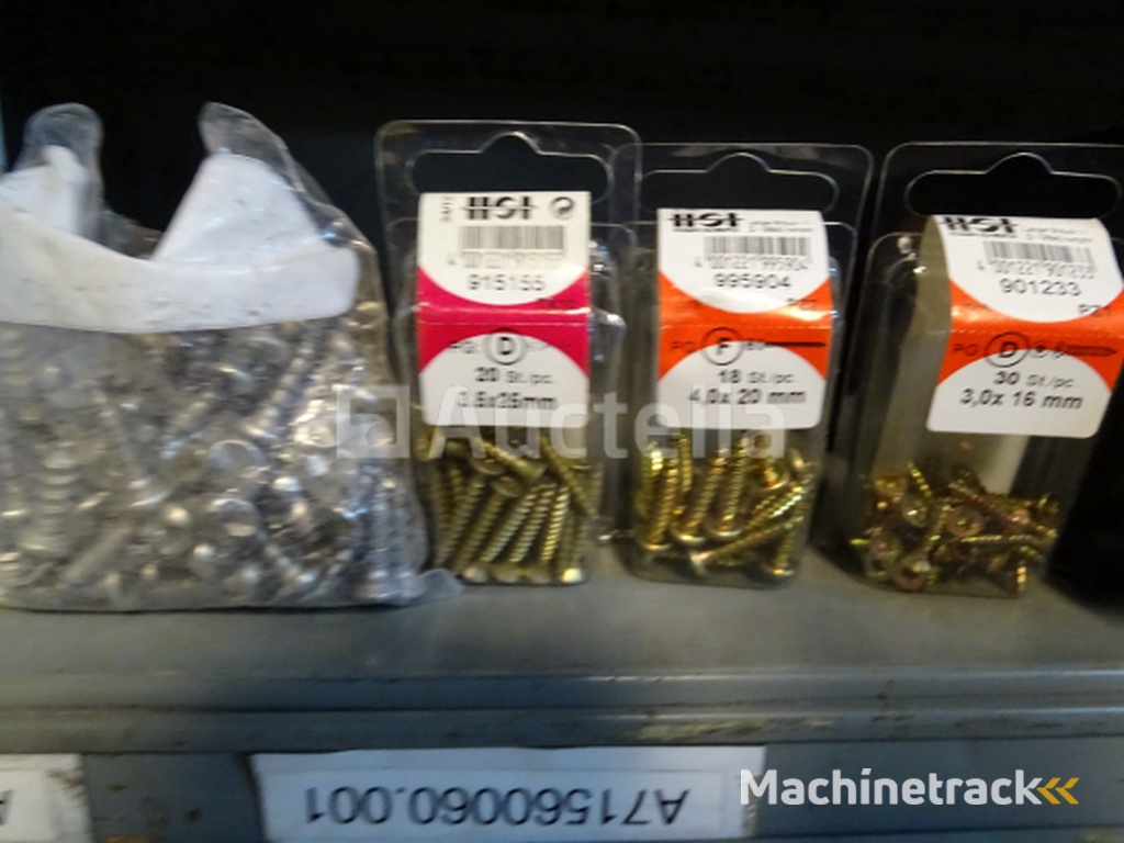20,000 (+/-) Miscellaneous fasteners