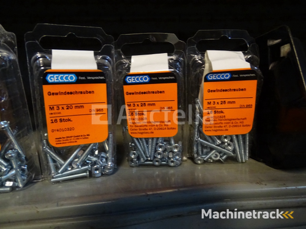 20,000 (+/-) Miscellaneous fasteners