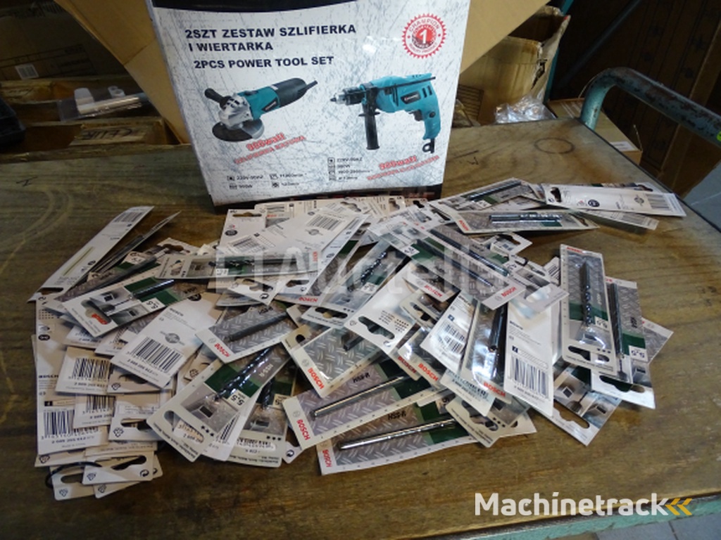 Drilling Rig, Grinding Machine CHAMPION CP-118 with 60 BOSCH Bits