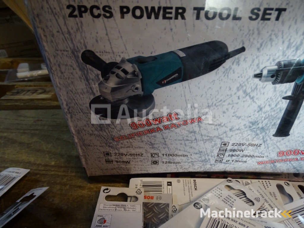 Drilling Rig, Grinding Machine CHAMPION CP-118 with 60 BOSCH Bits