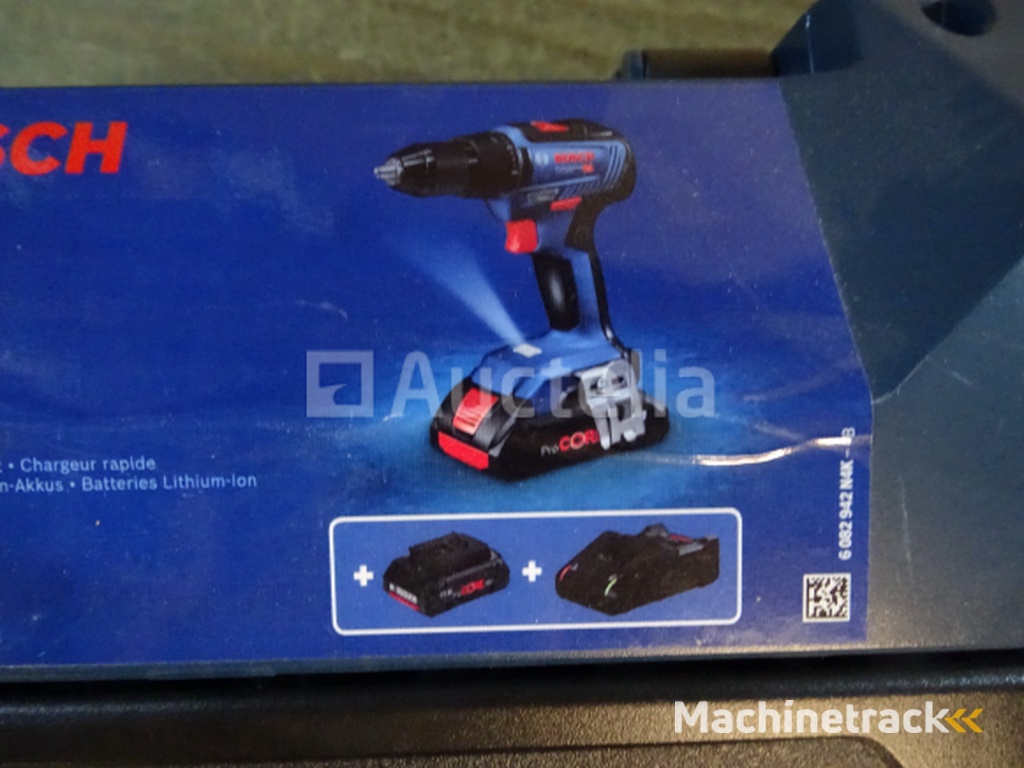 BOSCH GSR 18V-55 cordless drill driver in its systainer
