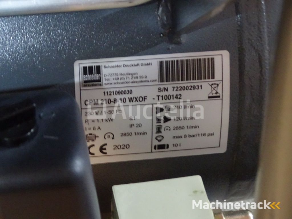 SCHNEIDER CPM 210-8-10 WXOF Professionele Compressor - Winkelwaarde €641