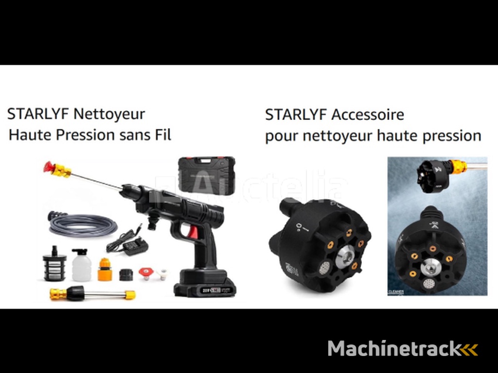 5 Powerful STARLYF Cordless Pressure Washer & Accessory