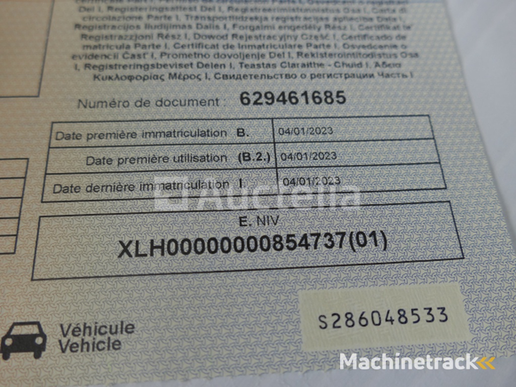 Ifor Williams 2Hb CT35 Voertuig Carrier Aanhangwagen (VIN:SCKD00000L0785606)