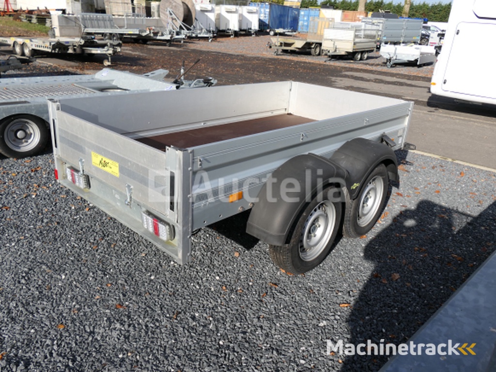 Humbaur HA TA G A15 dubbelassige aanhangwagen met vaste zijde (VIN:WHDC2042BE0692740)