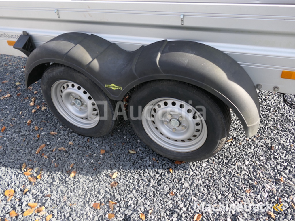 Humbaur HA TA G A15 dubbelassige aanhangwagen met vaste zijde (VIN:WHDC2042BE0692740)