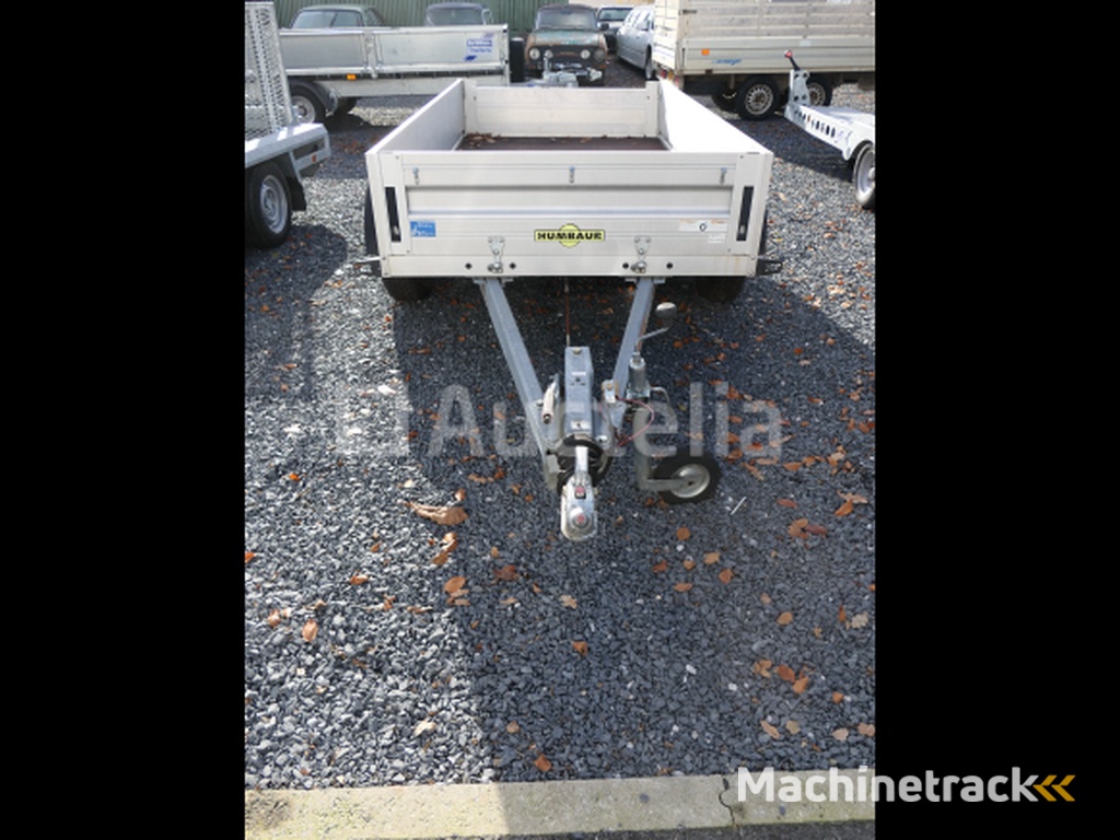 Humbaur HA TA G A15 dubbelassige aanhangwagen met vaste zijde (VIN:WHDC2042BE0692740)