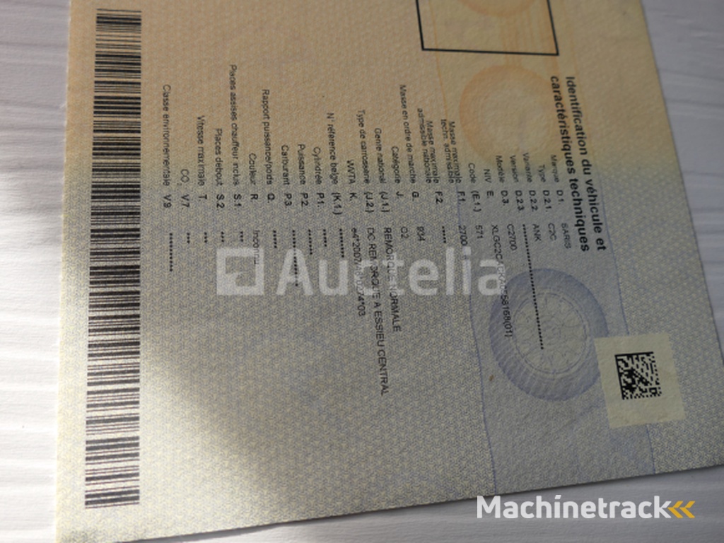 Dubbelassige dieplader met Meyer zijwanden en verlengstukken