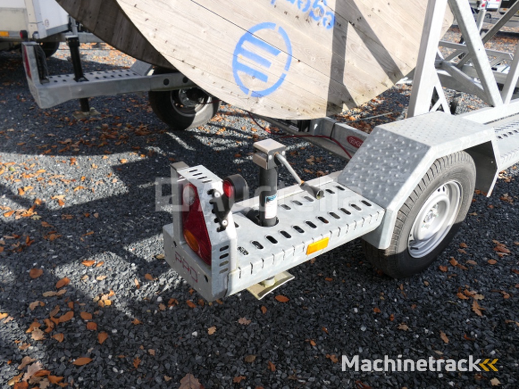 Ta-no T3A 32H enkelassige spoeldrager aanhangwagen (VIN: SWV3AA32HPK000053)