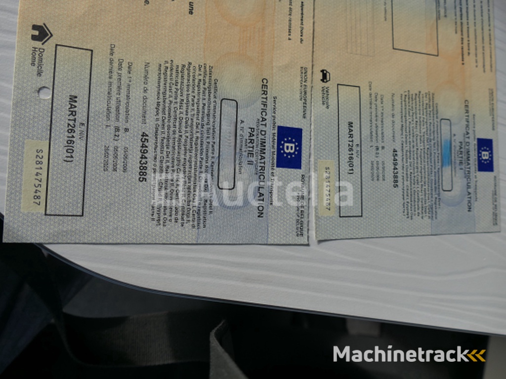 Marco AV27TA Dubbelassige Vaste Sideboard Aanhangwagen (VIN:MAPT2616)