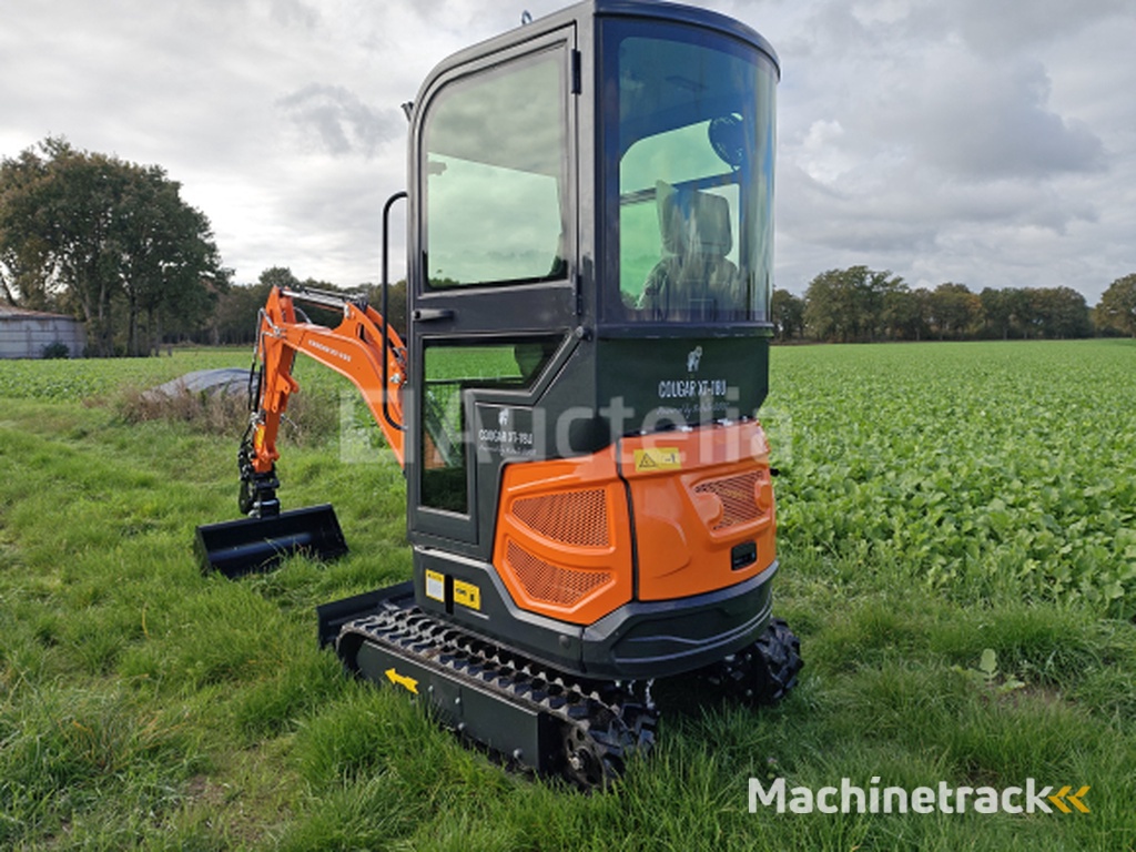 Cougar - 2025 - XT-18U - Minigraafmachine met Kubota motor D902