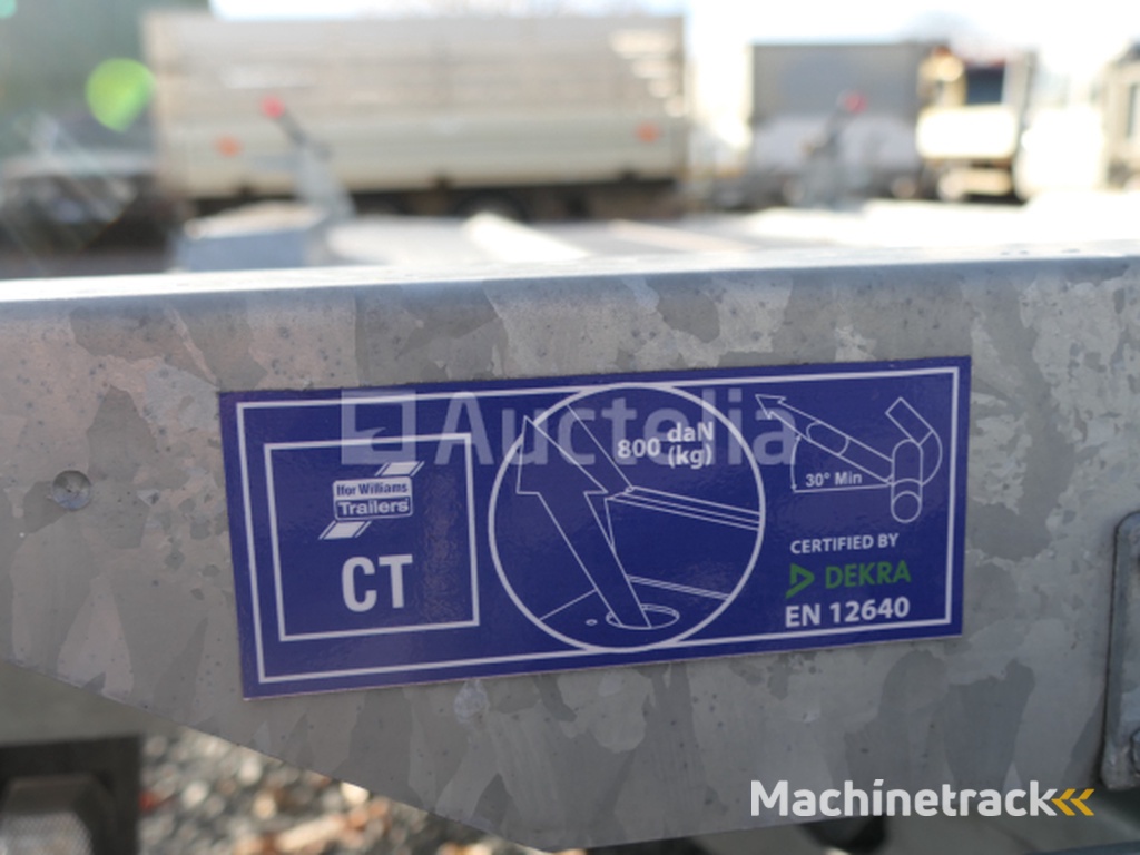 Ifor Williams 2HB CT35 dubbelassige aanhangwagen drager (VIN:SCKD00000N0792395)