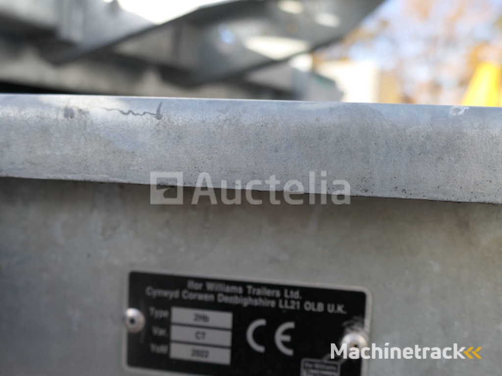 Ifor Williams 2HB CT35 dubbelassige aanhangwagen drager (VIN:SCKD00000N0792395)