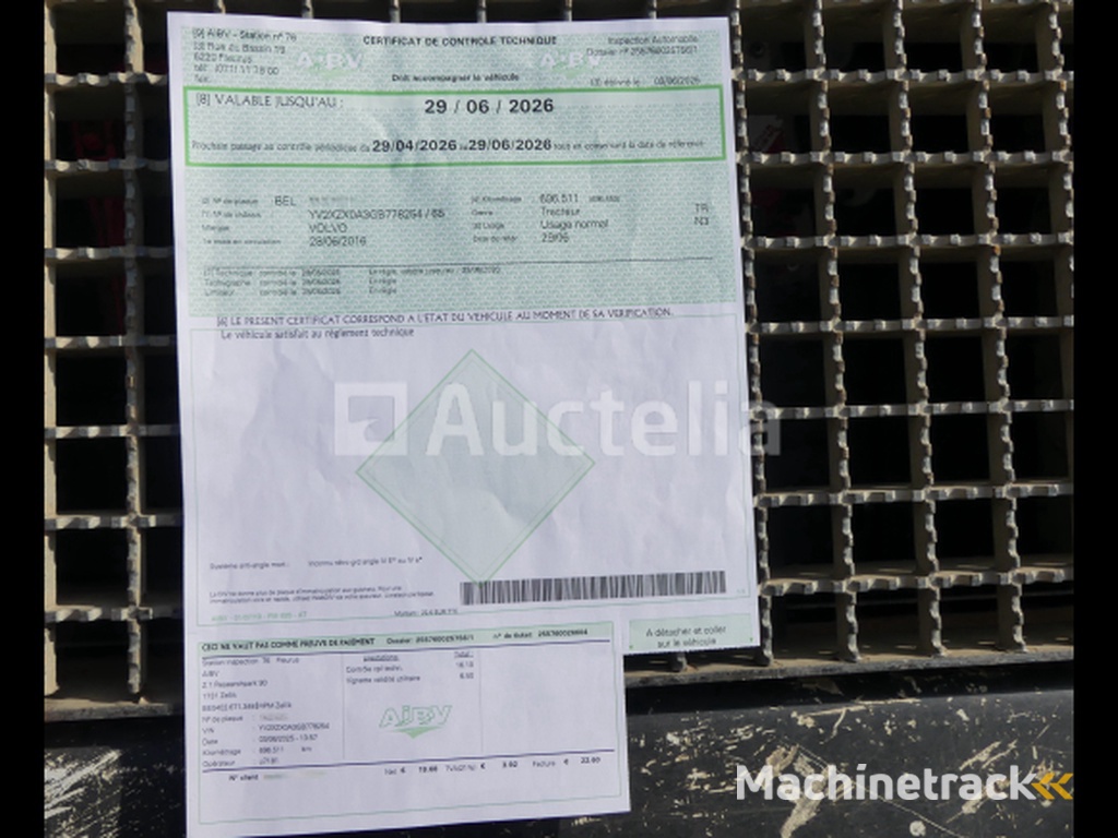 Volvo FM trekker (2016-713.949 km-VIN:YV2XZX0A3GB778254)