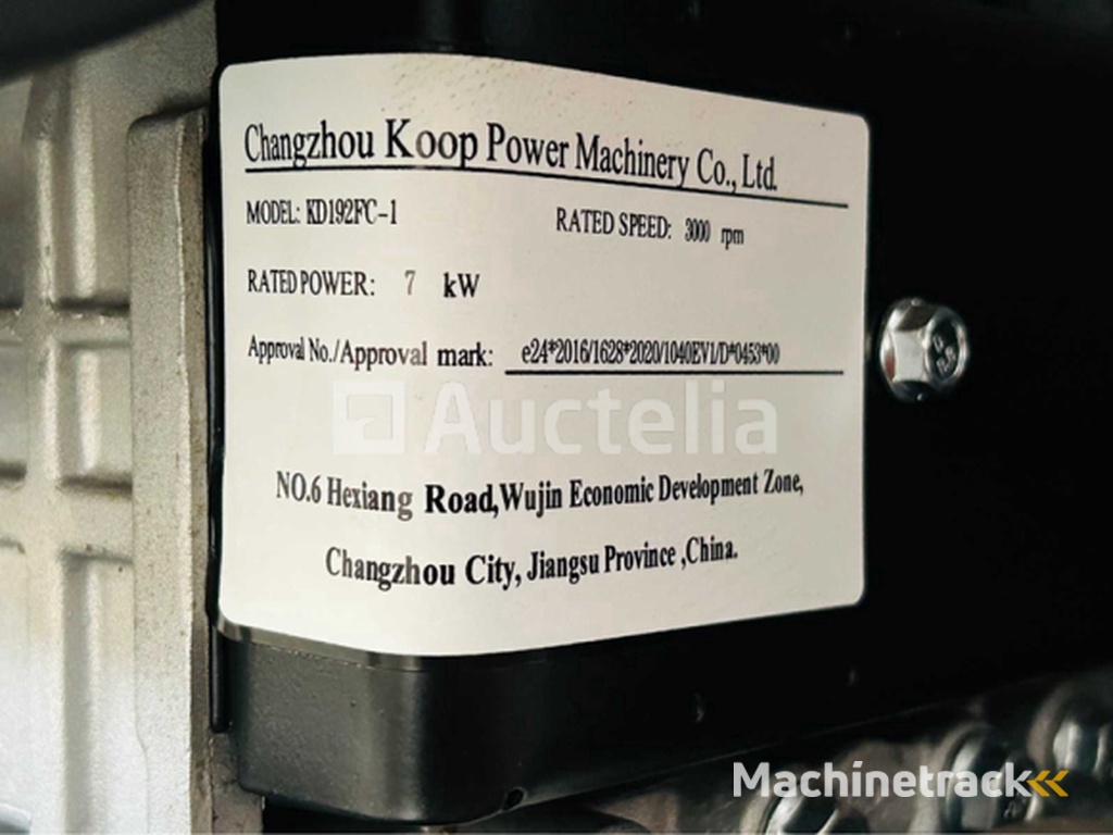 RTE CRE112 mini graver 1120KG EURO5