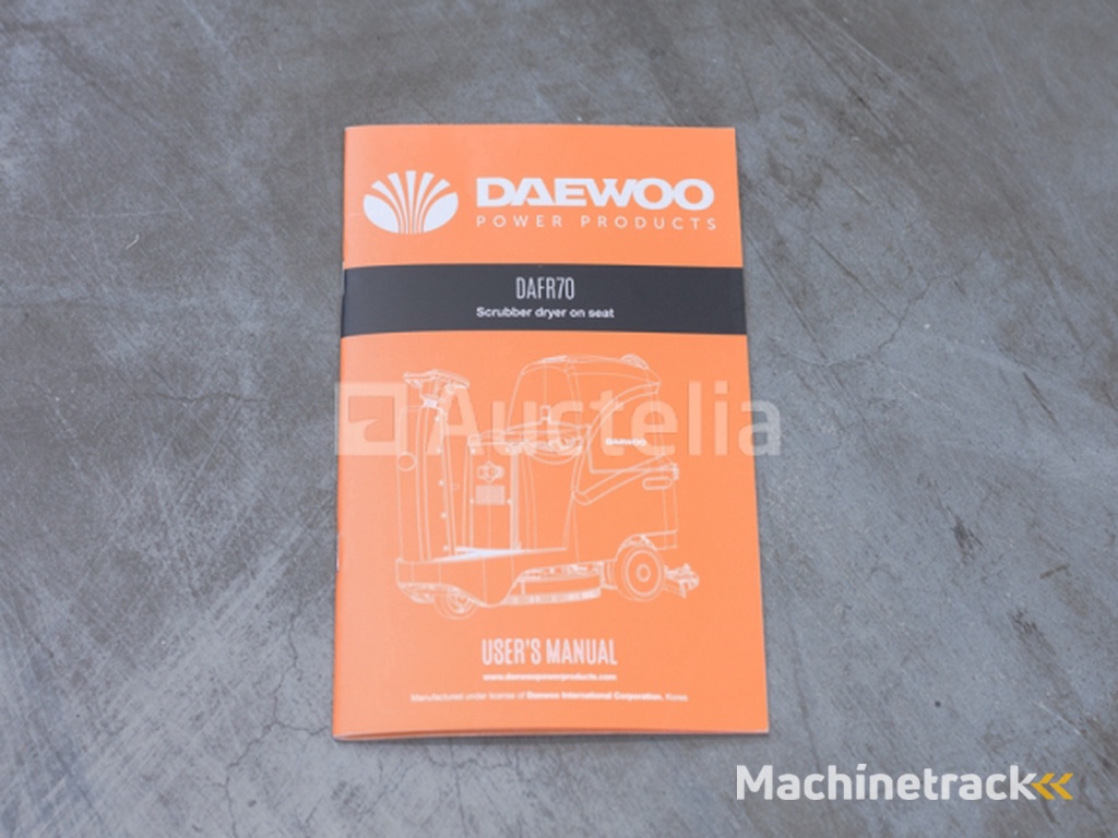 Daewoo DAFR70  zit-schrobmachine