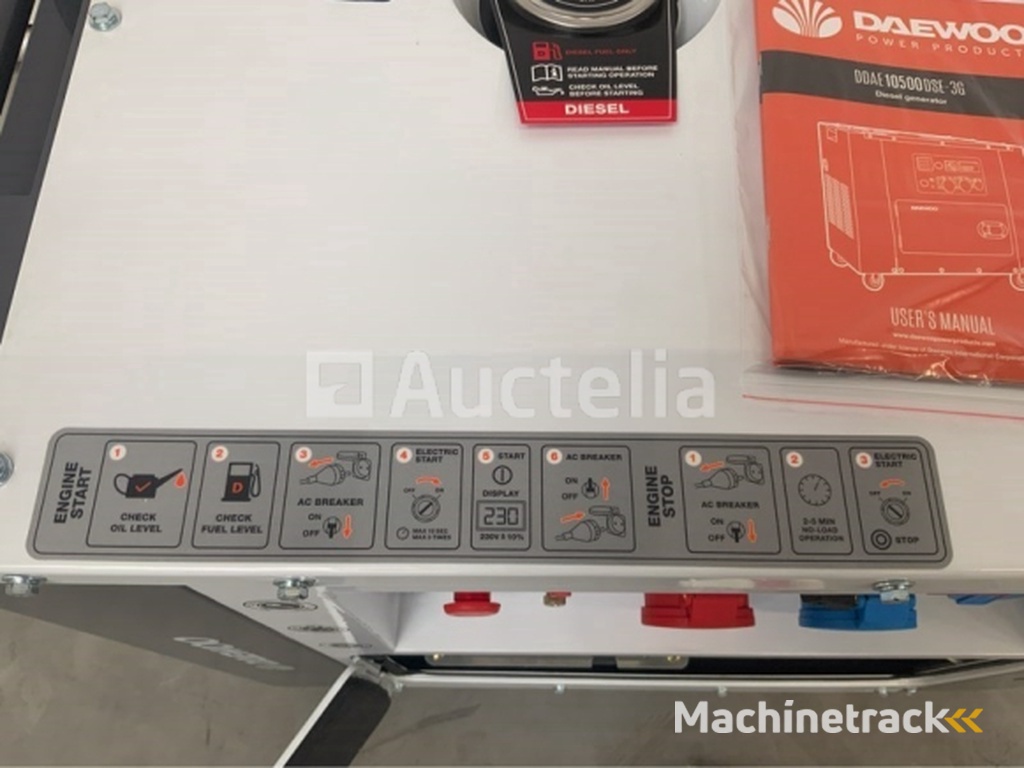 Daewoo DDAE10500DSE-3G  Diesel generator