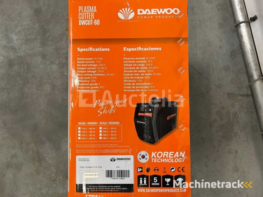 Plasmasnijmachine Daewoo DWCUT60
